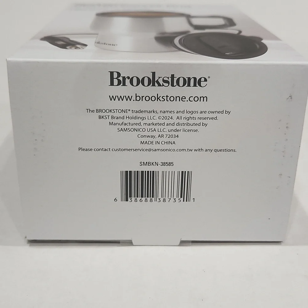 NIB Brookstone heated coffee mug